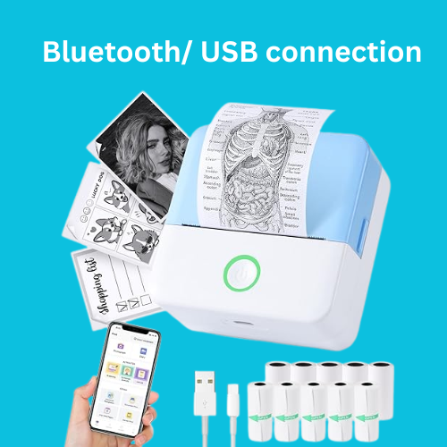 Inkless Mini Printer